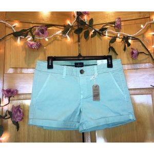 mint american eagle midi shorts